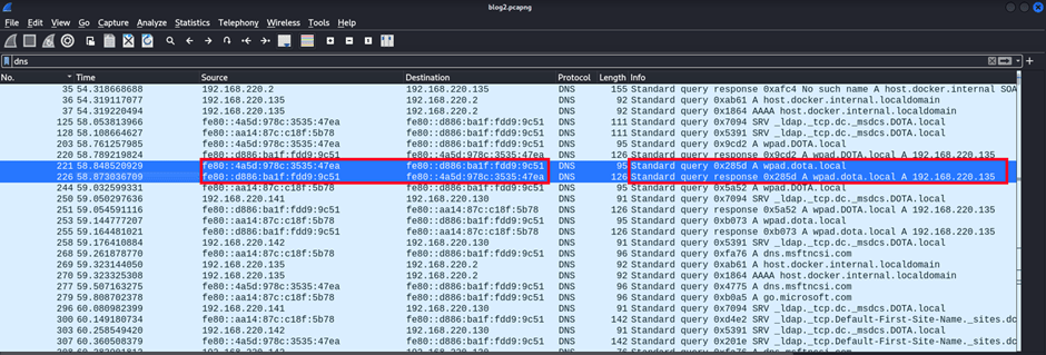 Victim requests PAC file via DNS